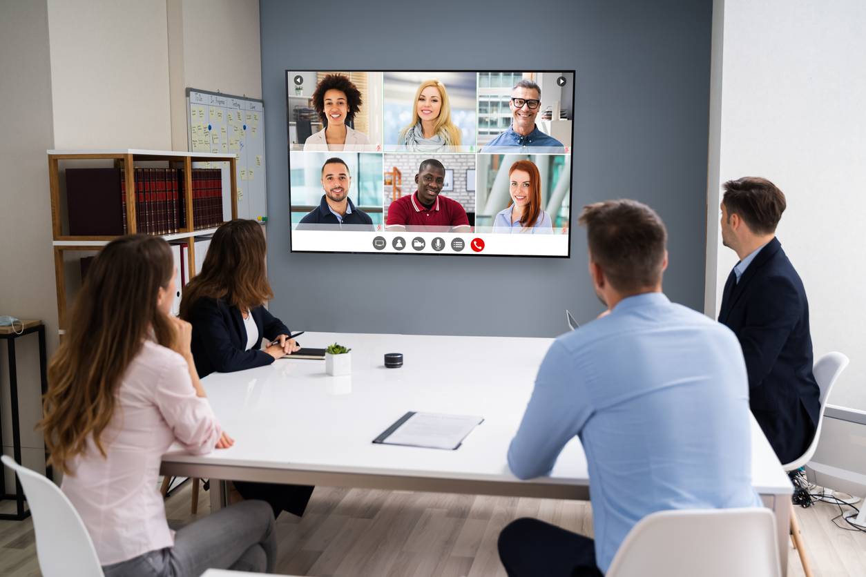 salle de vidéoconférence