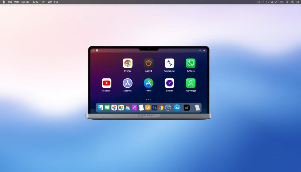 Application web sur Dock macOS Sonoma