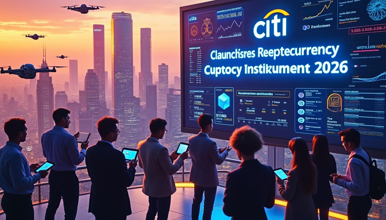 découvrez comment citi se lance dans l'univers des cryptomonnaies en annonçant un service de garde crypto innovant prévu pour 2026, visant à sécuriser et faciliter la gestion des actifs numériques pour ses clients.
