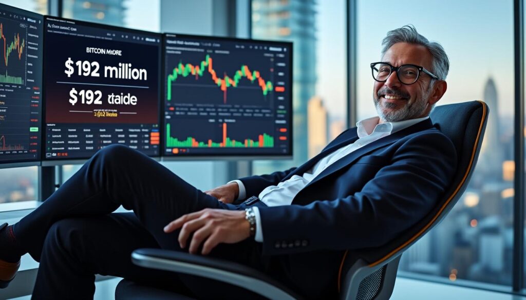 découvrez l'histoire fascinante du trader audacieux qui a engrangé 192 millions de dollars en pariant contre le bitcoin. aujourd'hui, il renouvelle sa stratégie ambitieuse : va-t-il réussir à nouveau ? analyse et perspectives dans cet article.