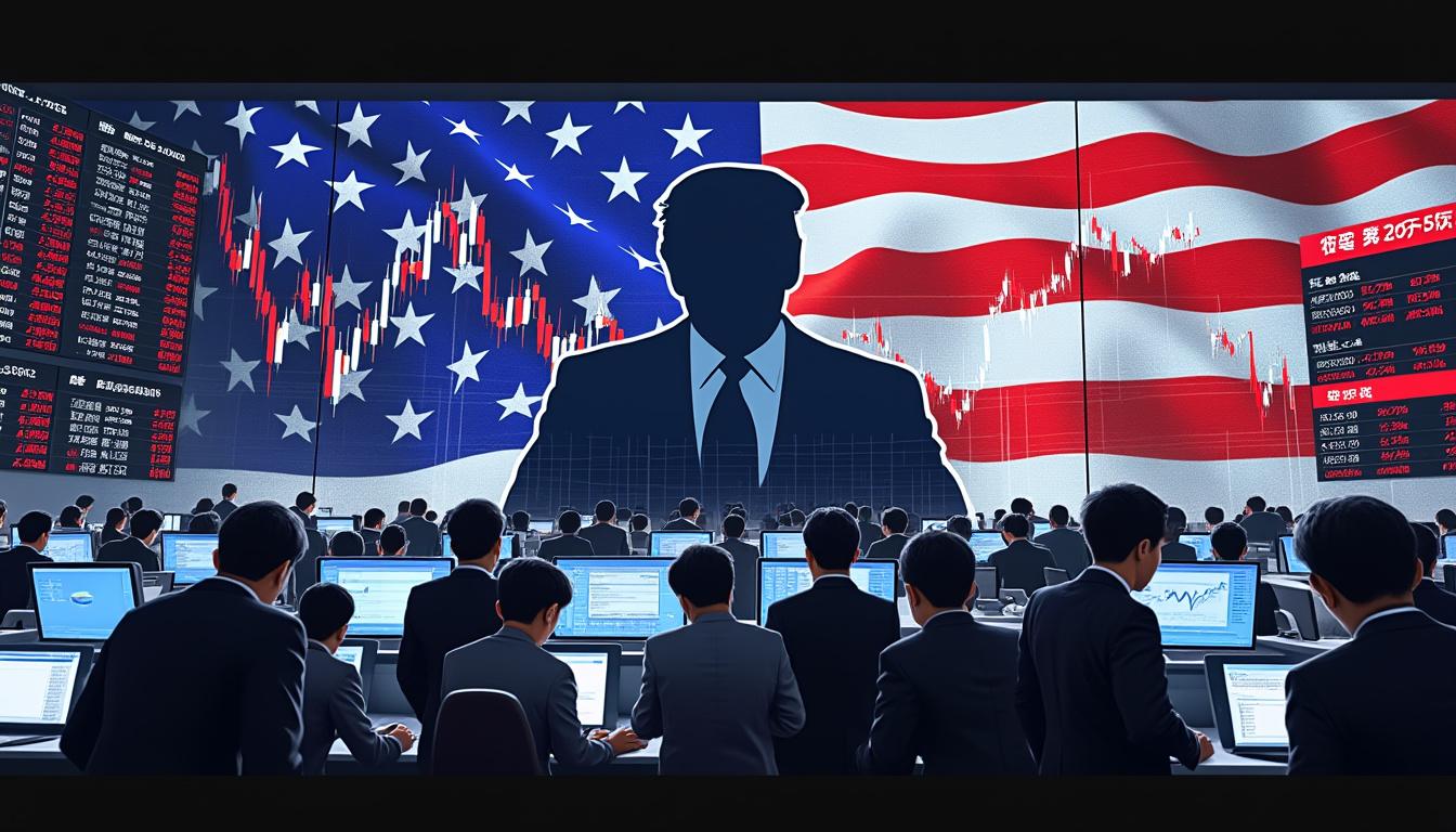 découvrez comment une nouvelle offensive de donald trump dans la guerre commerciale met les marchés asiatiques sous pression, entraînant inquiétudes et réactions sur les places financières internationales.