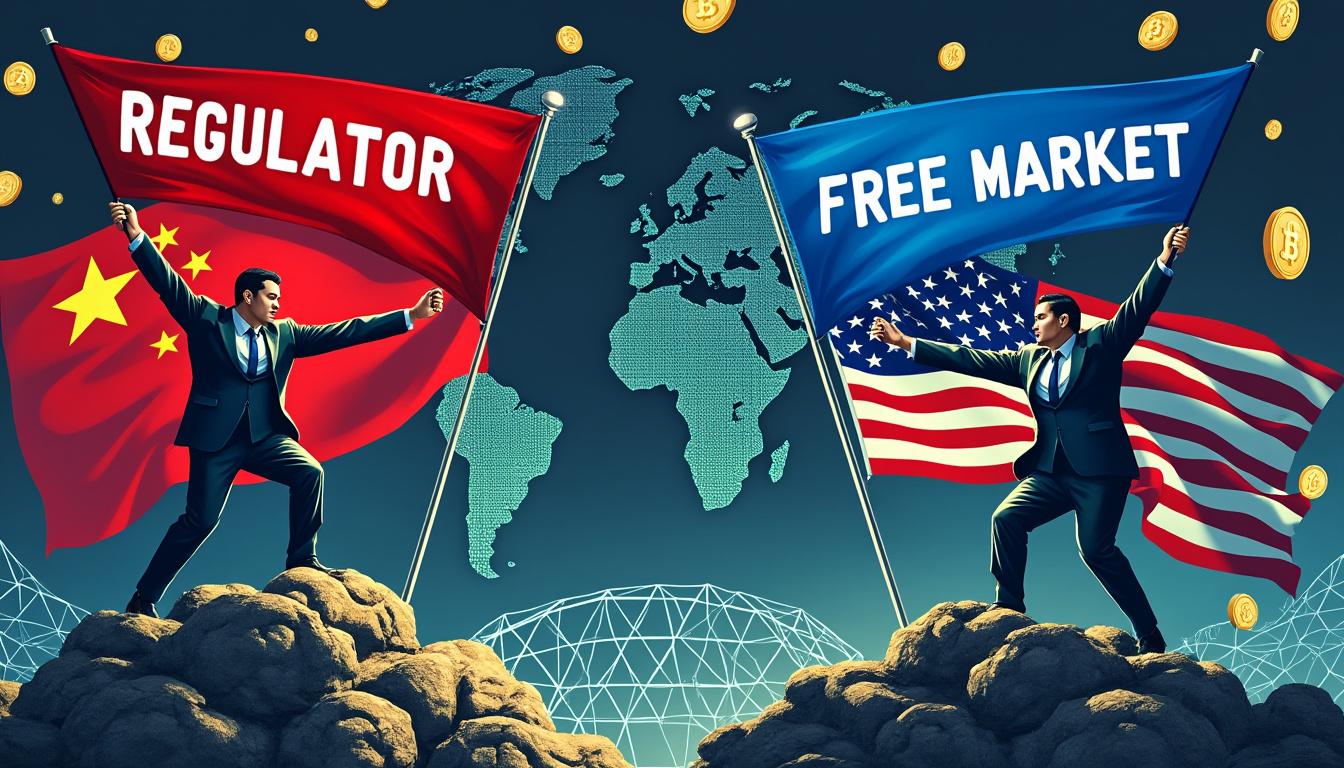 découvrez comment la rivalité entre la chine et les états-unis s'intensifie dans une guerre froide numérique centrée sur le contrôle et l'influence des cryptomonnaies.
