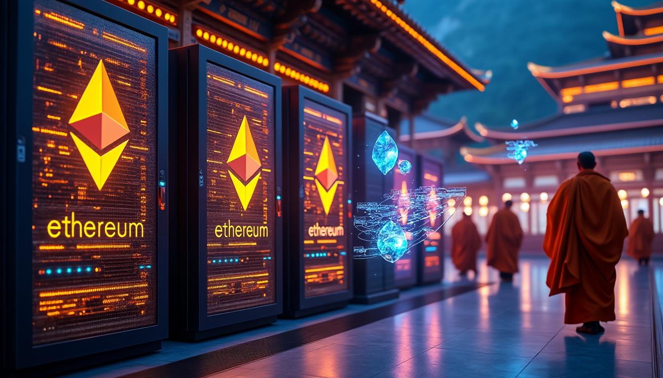 le bhoutan adopte ethereum en tant que validateur du réseau, renforçant sa position dans l'écosystème crypto et participant activement à la sécurisation de la blockchain.