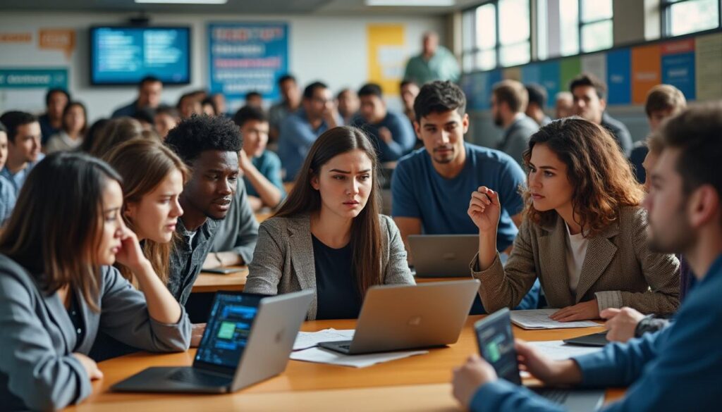 des étudiants bénéficiaires de bourses en cybersécurité s'inquiètent du retrait soudain du soutien gouvernemental, craignant de devoir faire face à l'endettement pour poursuivre leurs études.