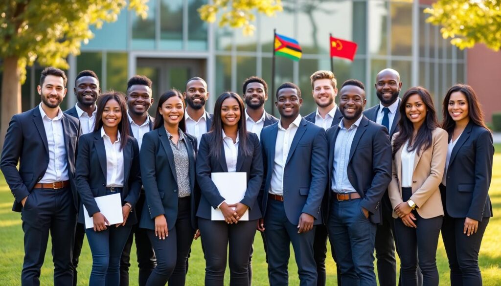 soixante-et-un étudiants zimbabwéens récompensés par la bourse d'amitié sino-zimbabwéenne, une initiative visant à renforcer la coopération éducative entre la chine et le zimbabwe.