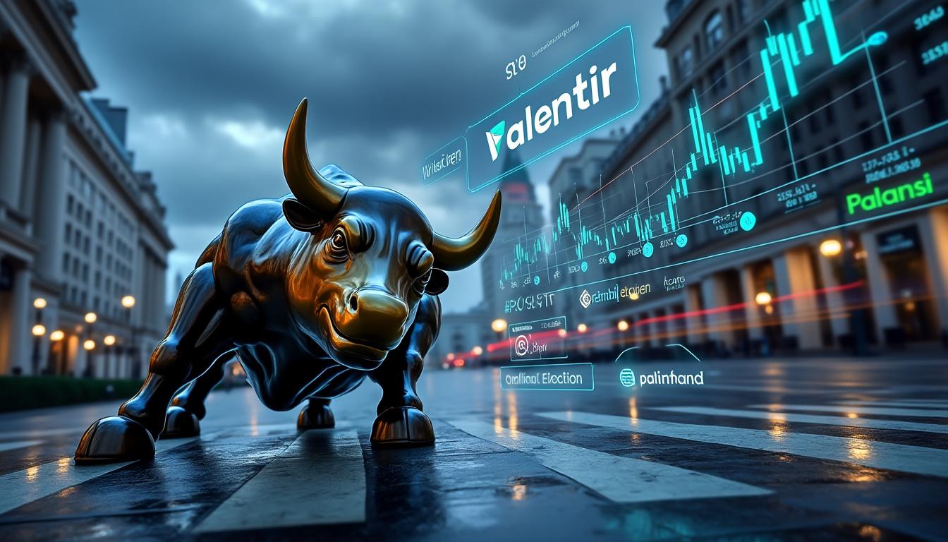 découvrez pourquoi wall street tremble avec la chute des géants de la tech, les difficultés de palantir et la chute libre des cryptomonnaies impactant le marché financier.