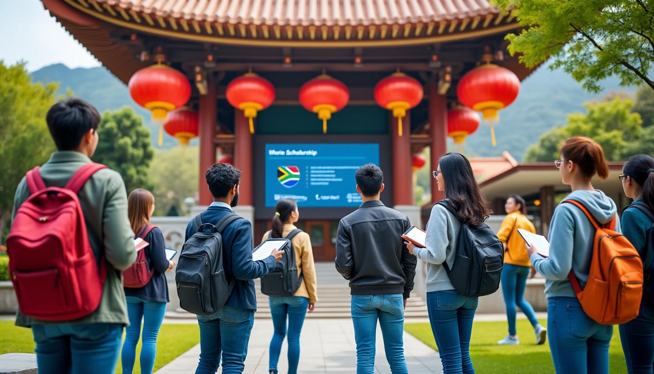 découvrez la bourse du gouvernement chinois 2026/2027, une opportunité unique pour les candidats sud-africains souhaitant étudier en chine. postulez dès maintenant pour bénéficier d'un soutien financier complet.