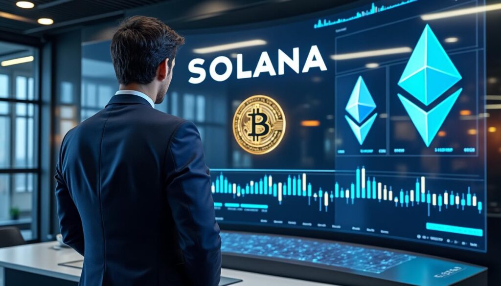 coinshares annonce la fermeture de son etf solana, malgré l'intérêt croissant pour les cryptomonnaies, soulignant les défis actuels du marché numérique.