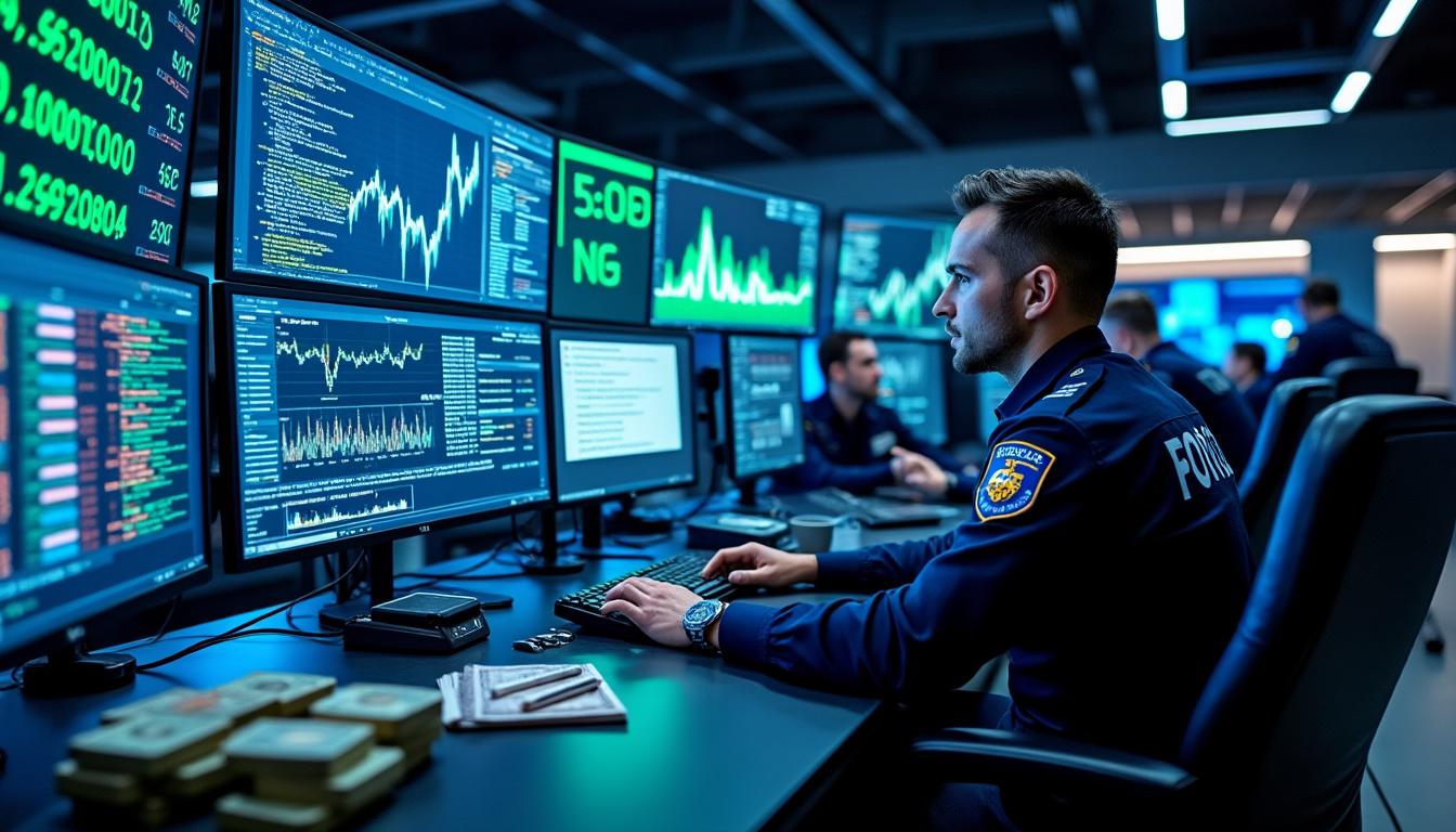 europol a démantelé un réseau criminel majeur spécialisé dans le blanchiment de 700 millions d'euros à travers la cryptomonnaie, renforçant la lutte contre la cybercriminalité en europe.