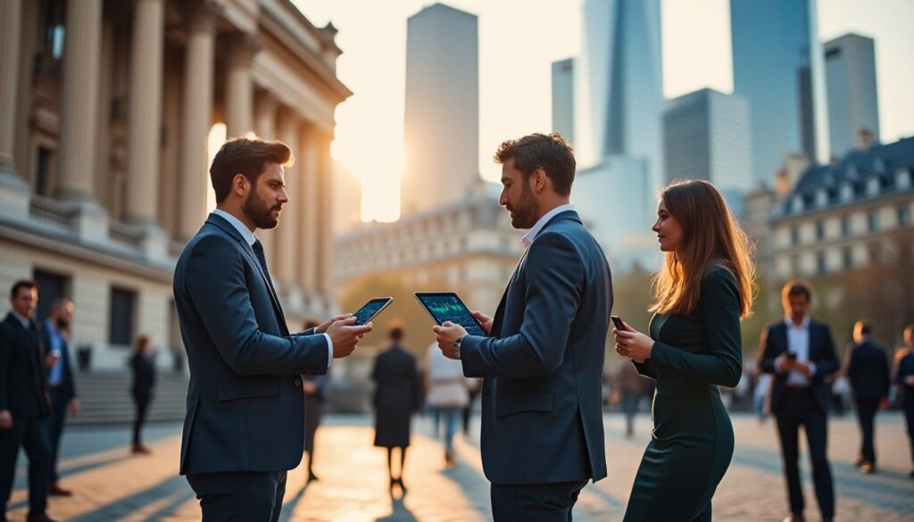 la bourse de paris clôture en légère baisse, portée par la solidité du secteur bancaire qui maintient la confiance des investisseurs malgré un marché incertain.