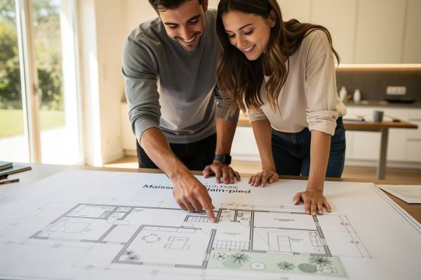 plan de maison plain pied