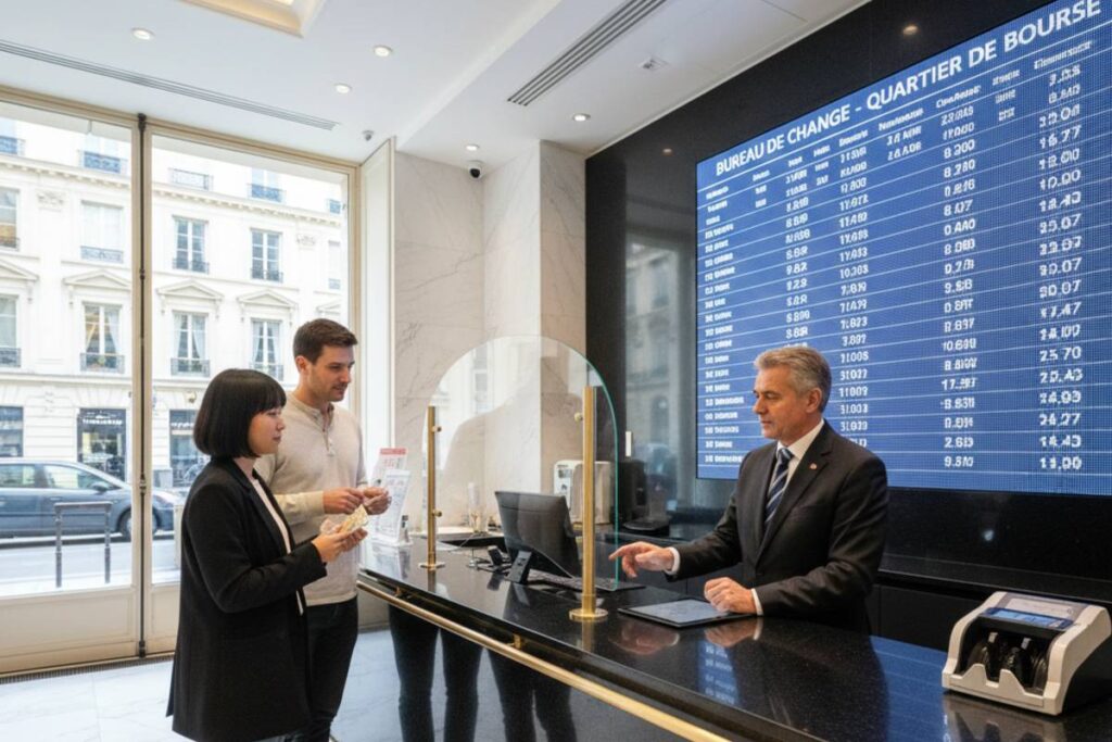 taux de change paris