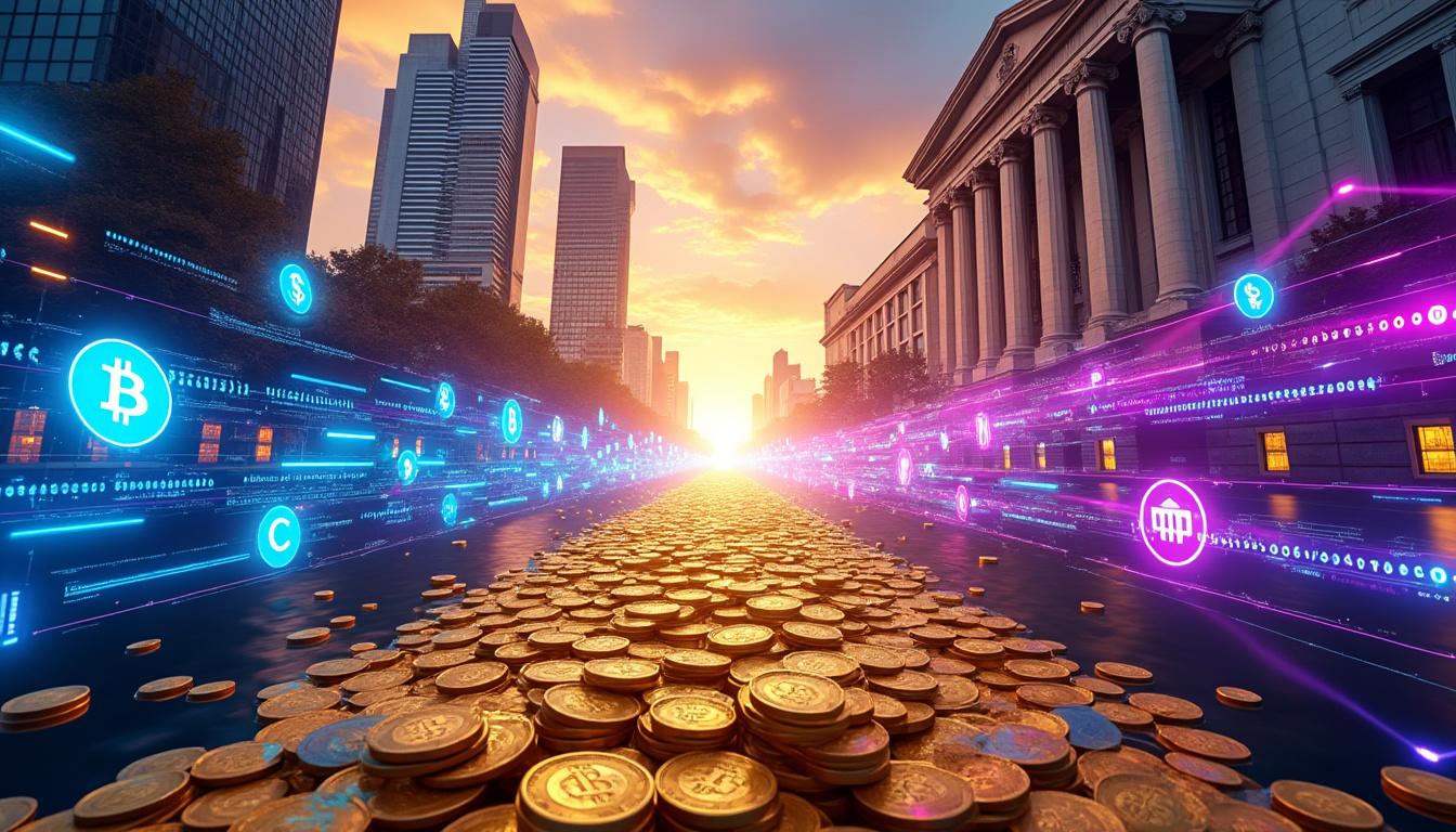 découvrez comment les banques américaines ripostent face aux plateformes crypto en sécurisant 600 milliards de dollars en dépôts à haut risque.