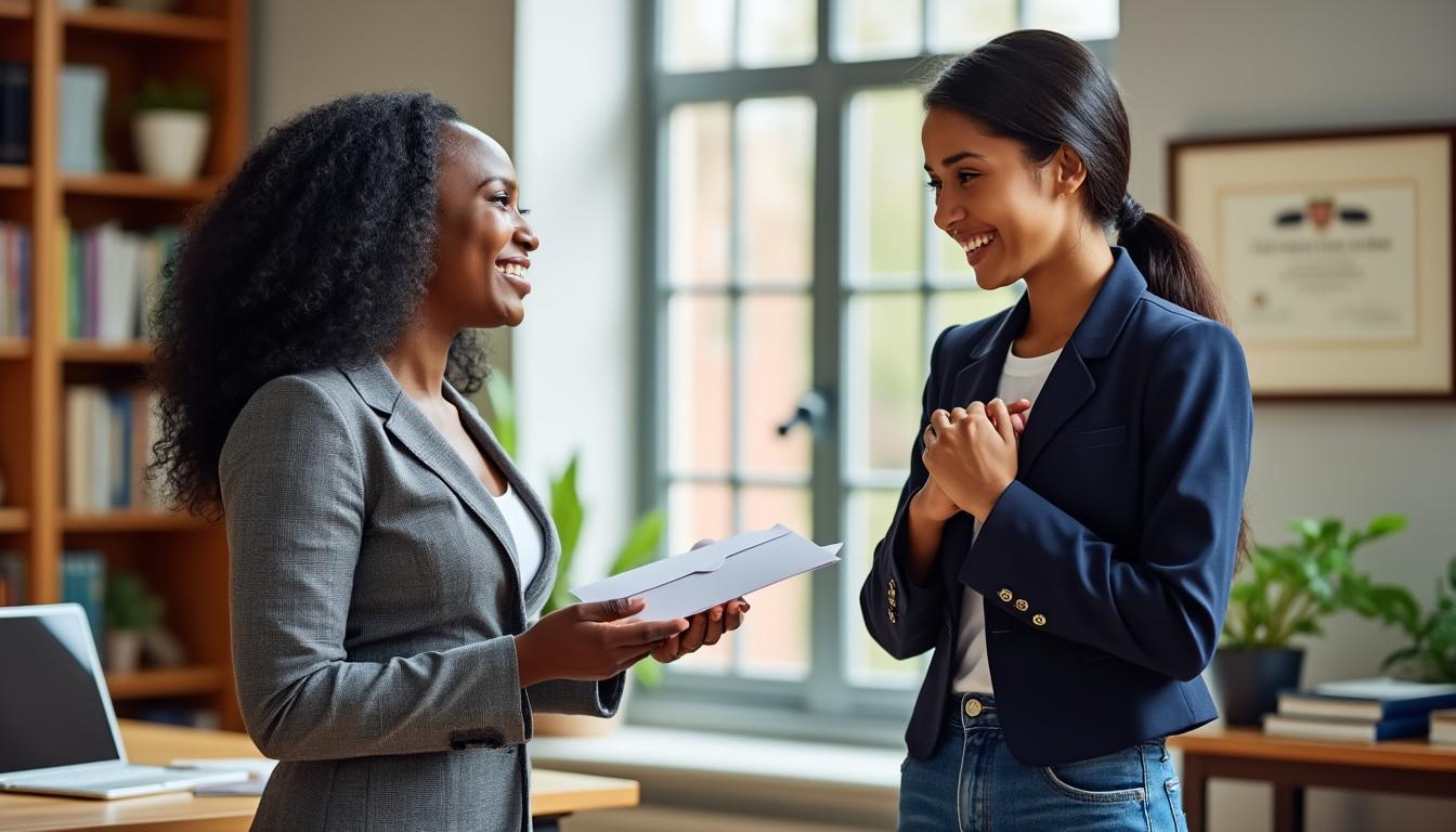 découvrez comment angie thomas a surpris un étudiant méritant en lui offrant une bourse complète, une histoire inspirante de générosité et de réussite.
