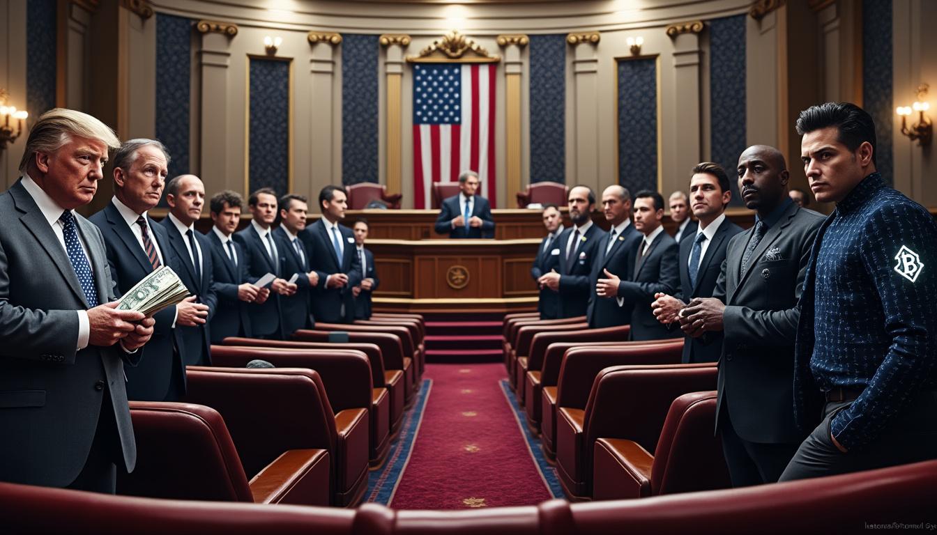 découvrez comment le sénat américain devient un champ de bataille clé entre institutions financières traditionnelles et géants de la cryptomonnaie à travers la loi « clarity act ».