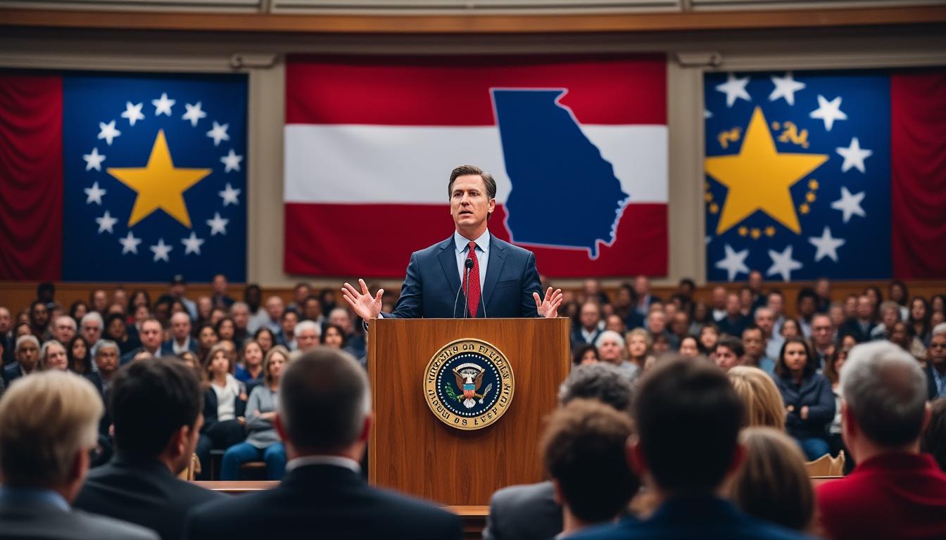 découvrez le discours sur l'état de la géorgie 2026 où kemp annonce un remboursement fiscal d'un milliard de dollars et présente la nouvelle bourse dreams pour soutenir les étudiants.