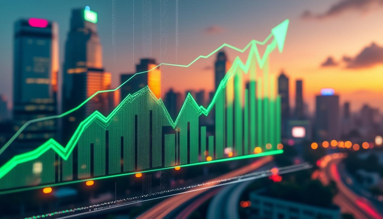 la bourse de bucarest entame l'année 2025 avec une tendance haussière, poursuivant sa performance record et offrant de nouvelles opportunités aux investisseurs.