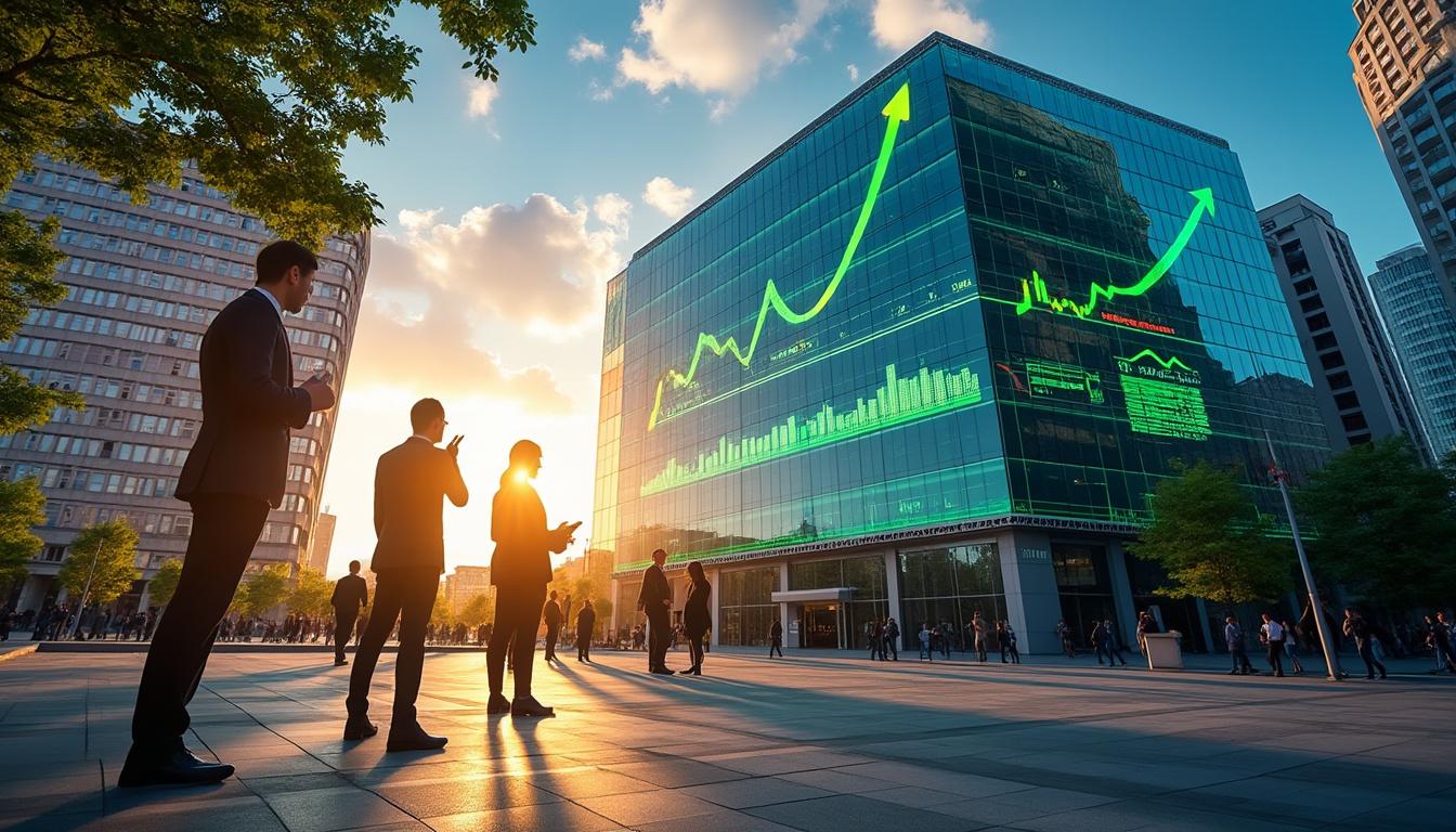 la bourse de bucarest entame l'année 2025 sur une tendance haussière, poursuivant son élan après une performance record historique.