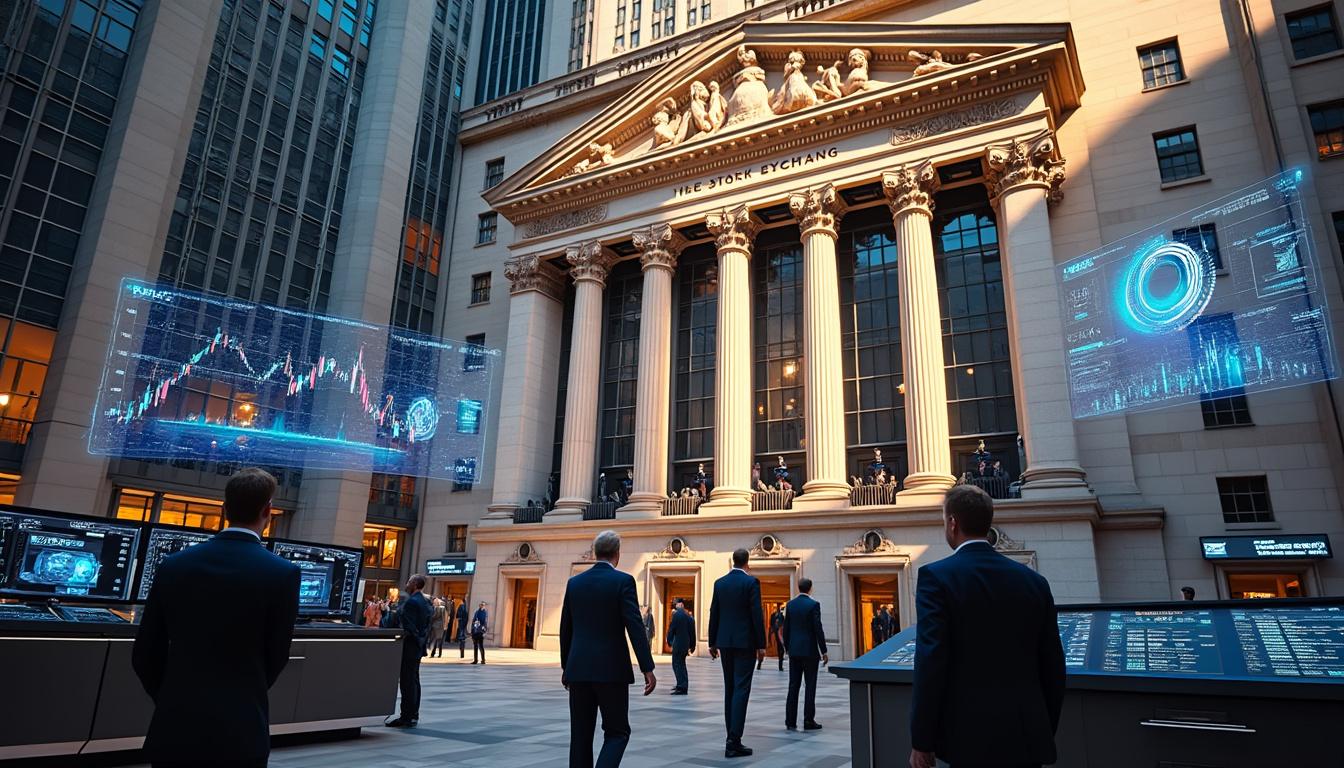 découvrez comment la bourse de new york fait ses premiers pas dans le trading d'actions tokenisées, une innovation qui transforme les marchés financiers traditionnels.