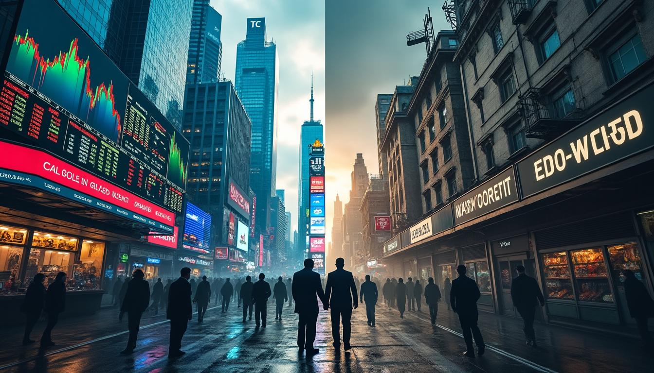 découvrez pourquoi la bourse connaît une forte croissance alors que l'économie réelle européenne, et surtout française, rencontre des difficultés à se relancer.