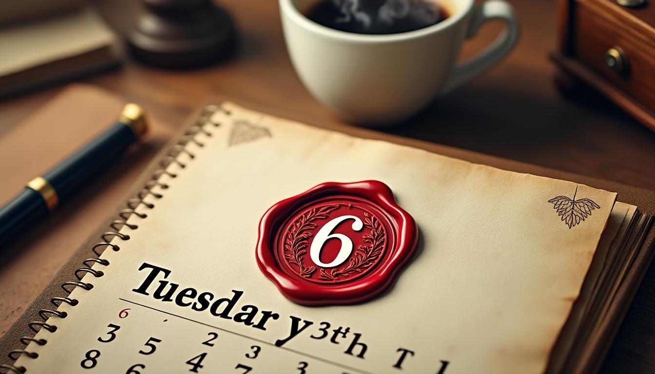 découvrez pourquoi le mardi 6 janvier est un jour à marquer dans votre calendrier avec des événements et moments importants à ne pas manquer.