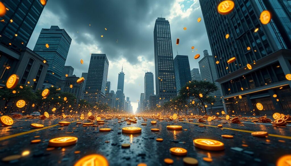 découvrez comment plus de 50 % des cryptomonnaies disparaissent dans un carnage financier massif, impactant investisseurs et marchés.