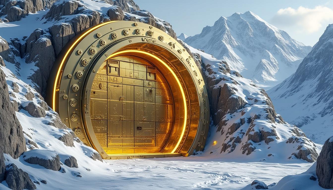 découvrez comment un titan de la crypto-monnaie protège 140 tonnes d’or dans un bunker suisse ultra-sécurisé au style digne de james bond, alliant technologie de pointe et discrétion.