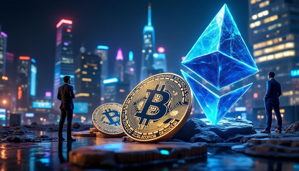 découvrez comment bitcoin et ethereum, soutenus par les géants institutionnels, transforment et redéfinissent le paysage de la crypto-monnaie mondiale.