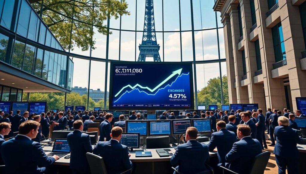 le cac 40 se prépare à un possible rebond tandis que les investisseurs restent attentifs à la croissance économique et à l'évolution de l'inflation aux états-unis.
