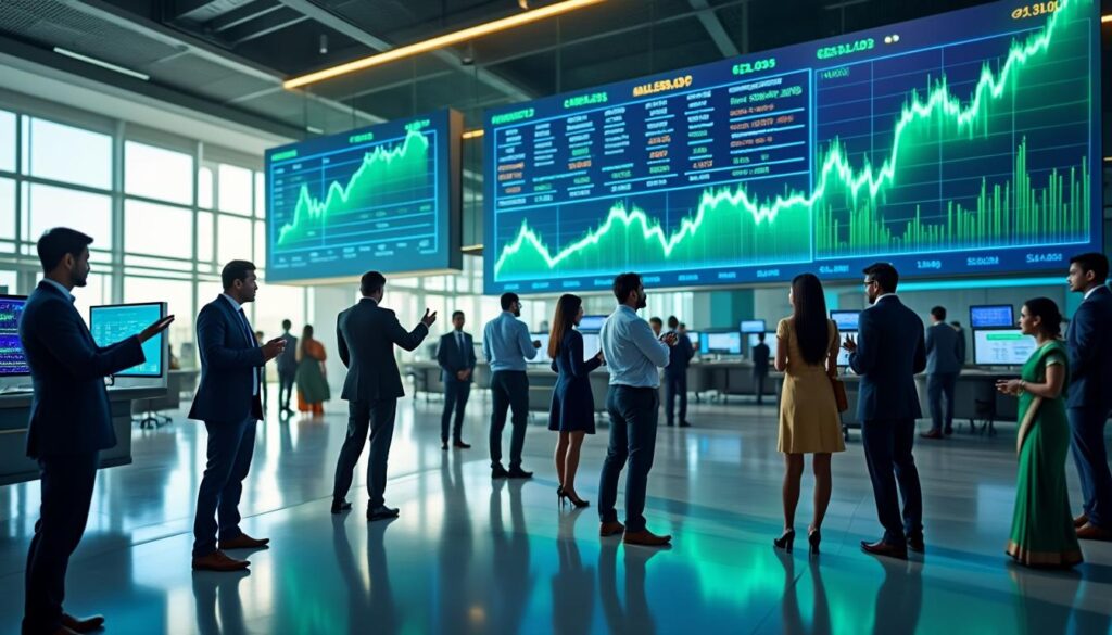 découvrez comment le chiffre d'affaires consolidé du national stock exchange of india ltd a augmenté de 6 % au troisième trimestre 2025-2026, atteignant 43,95 milliards de roupies, reflétant une performance économique solide.