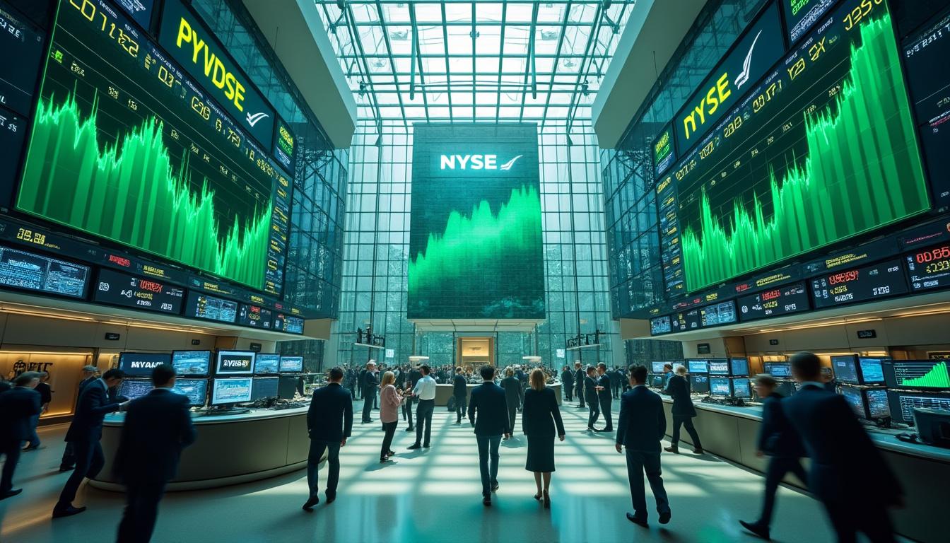 découvrez comment le s&p 500 continue de progresser grâce à la croissance du secteur technologique, tandis que le dow atteint un nouveau record. suivez les dernières mises à jour en direct pour rester informé.