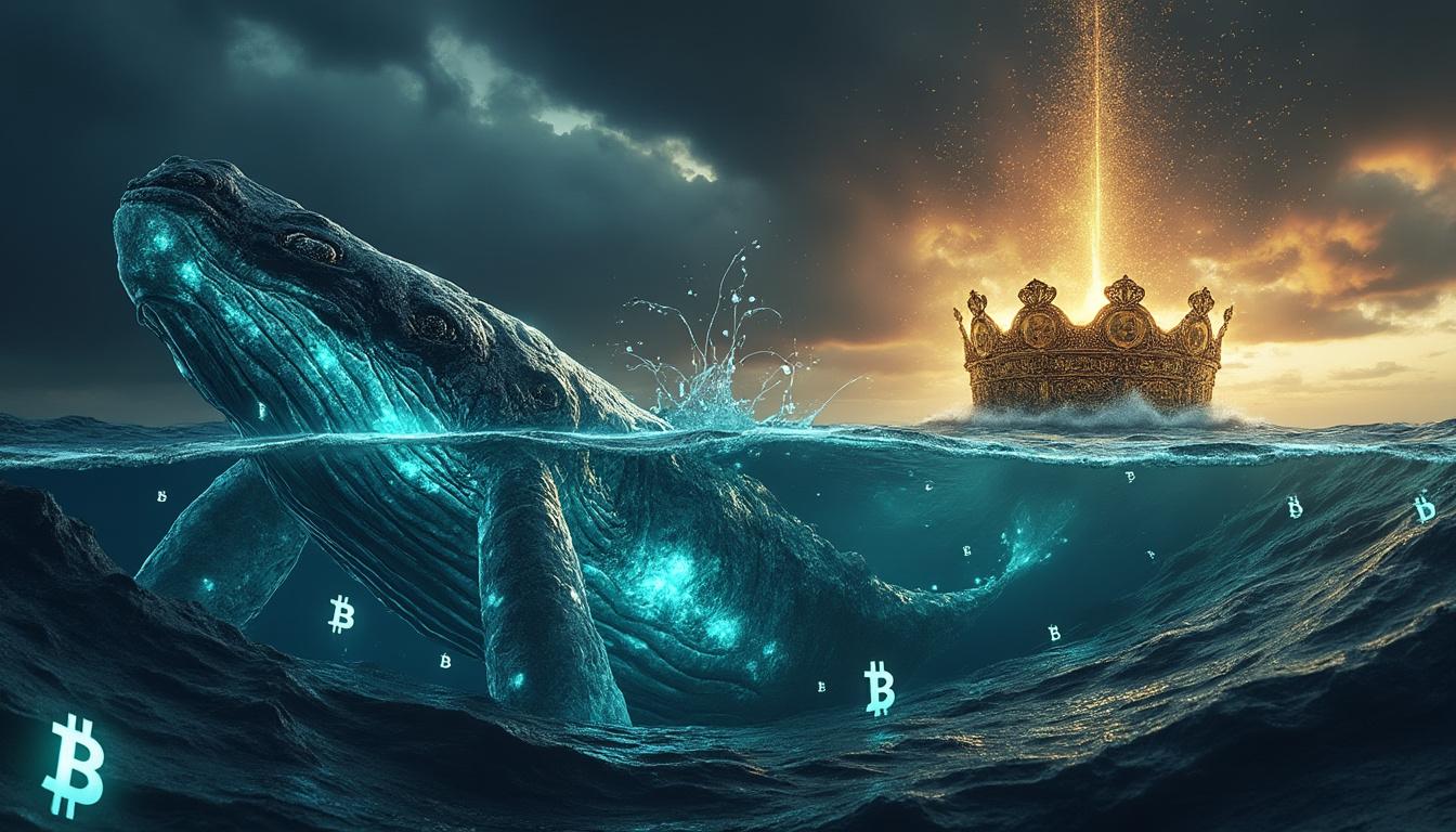 découvrez comment les baleines du marché ont profité de la chute du bitcoin en achetant plus de 1 000 bitcoins, un record d'accumulation depuis 2022, illustrant une confiance renouvelée dans la reine des cryptos.