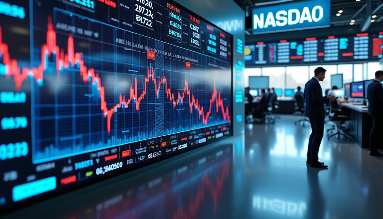les contrats nasdaq affichent un léger recul lundi, annonçant une semaine de marché dynamique et chargée en événements financiers.