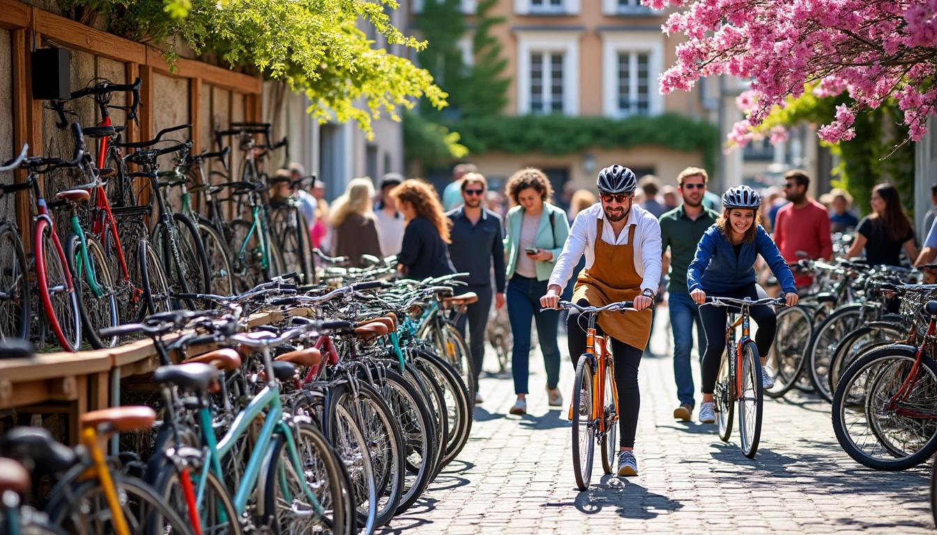 participez au marché aux vélos à cholet le samedi 14 mars : achetez ou vendez facilement votre deux-roues entre passionnés.