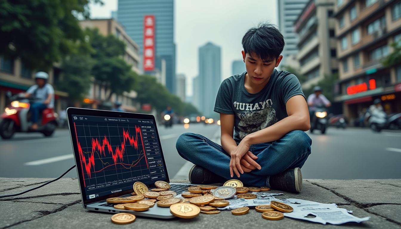 découvrez comment l'effondrement de la bulle crypto au vietnam met fin aux illusions et confronte les espoirs exagérés à la dure réalité économique.