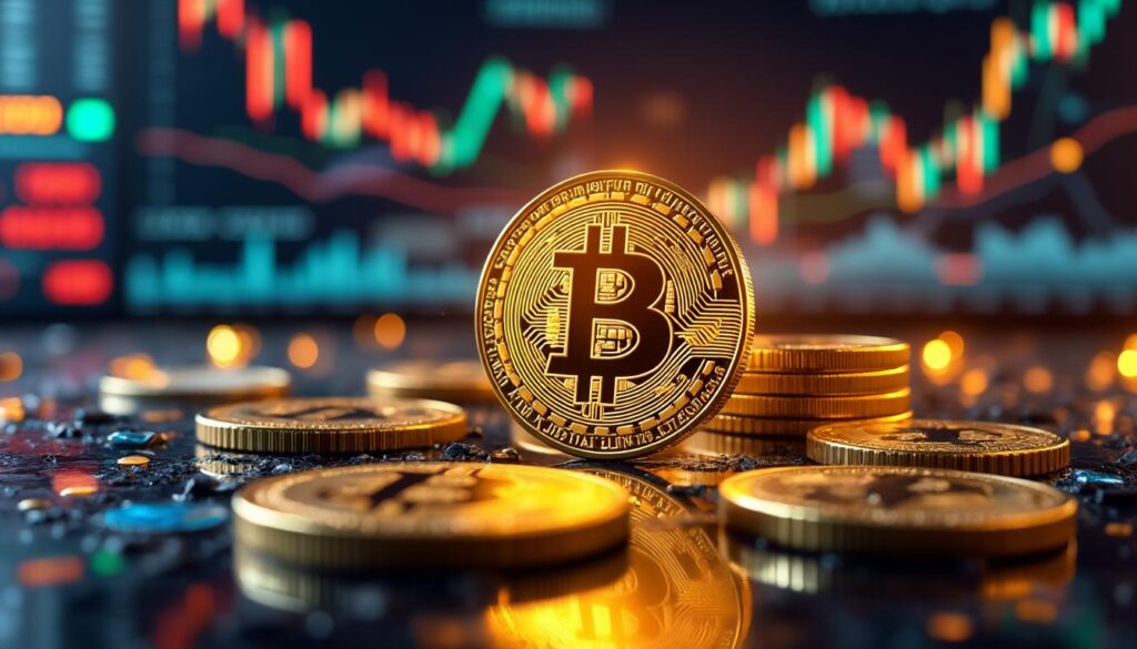 bitcoin franchit le cap des 70 000 $, tandis qu'ethereum, xrp et dogecoin stagnent malgré la montée en puissance des etf sur le marché des cryptomonnaies.