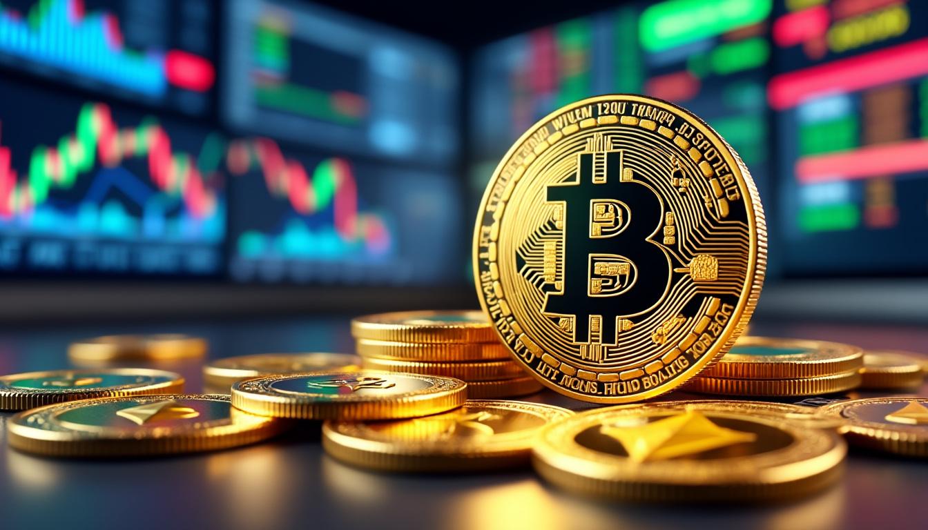 bitcoin atteint un sommet historique Ă 74 000 $ tandis quâethereum, xrp et dogecoin stabilisent leurs gains enregistrĂ©s en dĂ©but de semaine.