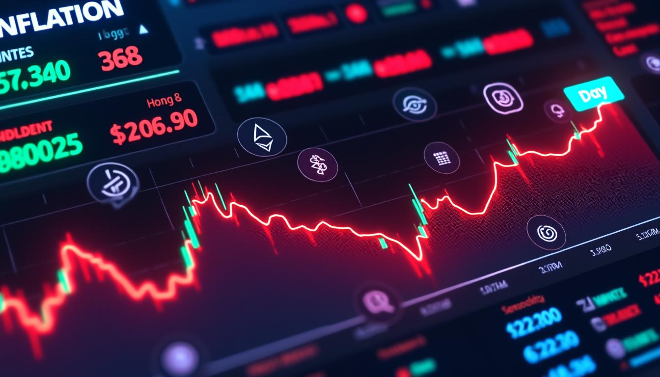 le bitcoin chute sous les 70 000 $ alors que les inquiétudes liées à l'inflation affectent aussi les cours d'ethereum, xrp et dogecoin, soulignant une phase de volatilité sur le marché des cryptomonnaies.