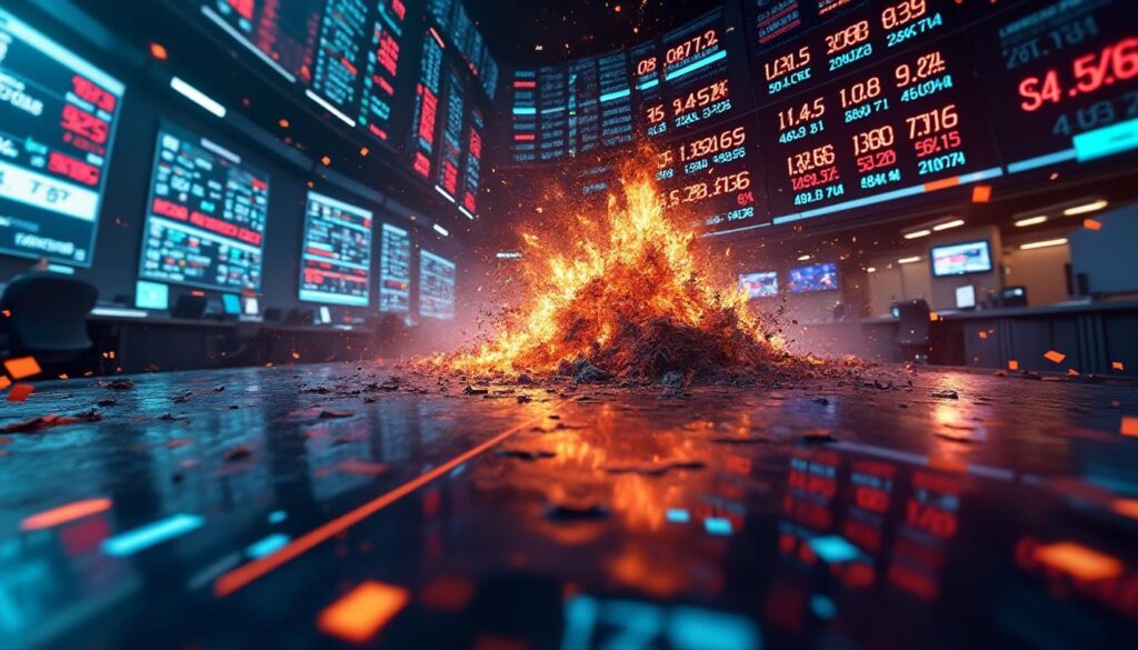 découvrez comment la flambée des prix du gaz et du pétrole entraîne une nouvelle chute des marchés boursiers, impactant l'économie mondiale et les investisseurs.