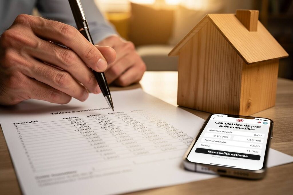 calcul durée d'hypothèque