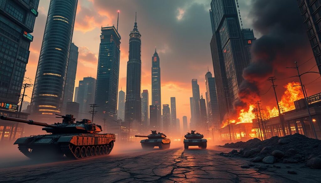 découvrez comment le conflit au moyen-orient entraîne une hausse spectaculaire des prix du pétrole, menaçant de provoquer une crise économique mondiale majeure.