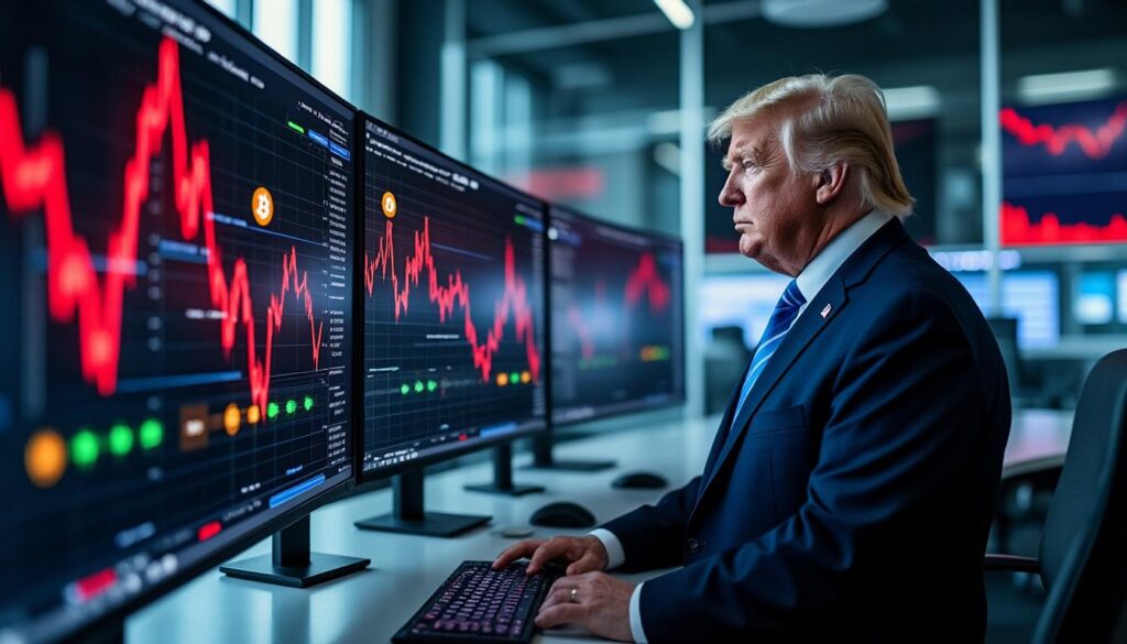découvrez l'actualité crypto en 24h : le marché plonge à nouveau suite aux déclarations de trump, impactant fortement les investissements et tendances.