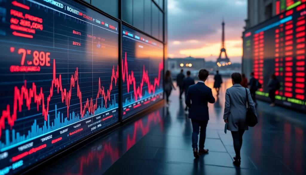 les marchés financiers européens, y compris paris, plongent à nouveau dans le rouge en raison des tensions croissantes au moyen-orient, impactant la confiance des investisseurs.