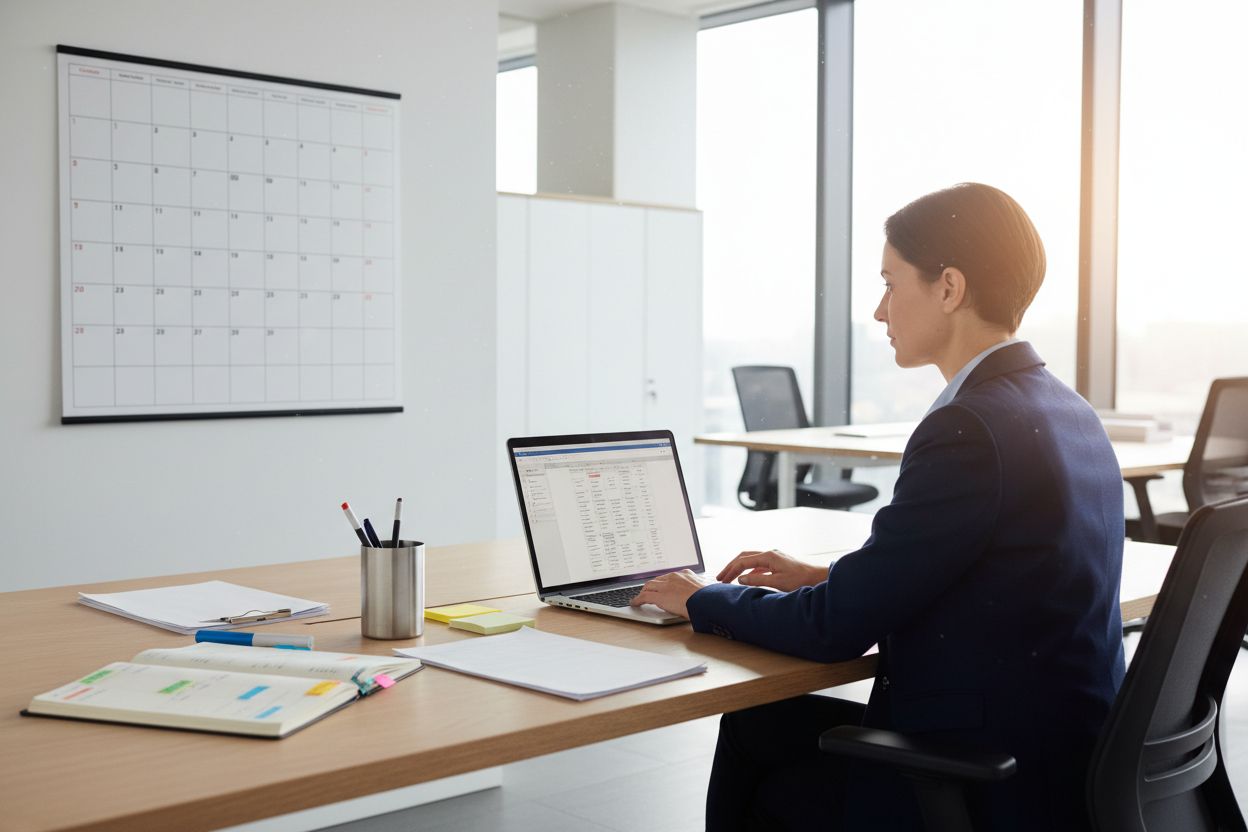 application de planification des absences photo