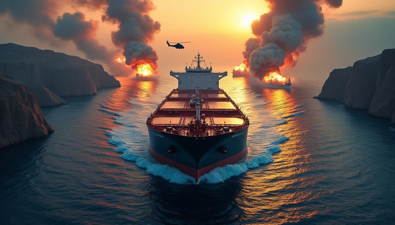 donald trump lance un ultimatum sur le détroit d'ormuz, entraînant une hausse du prix du pétrole au-delà de 110 dollars, impactant les marchés mondiaux de l'énergie.