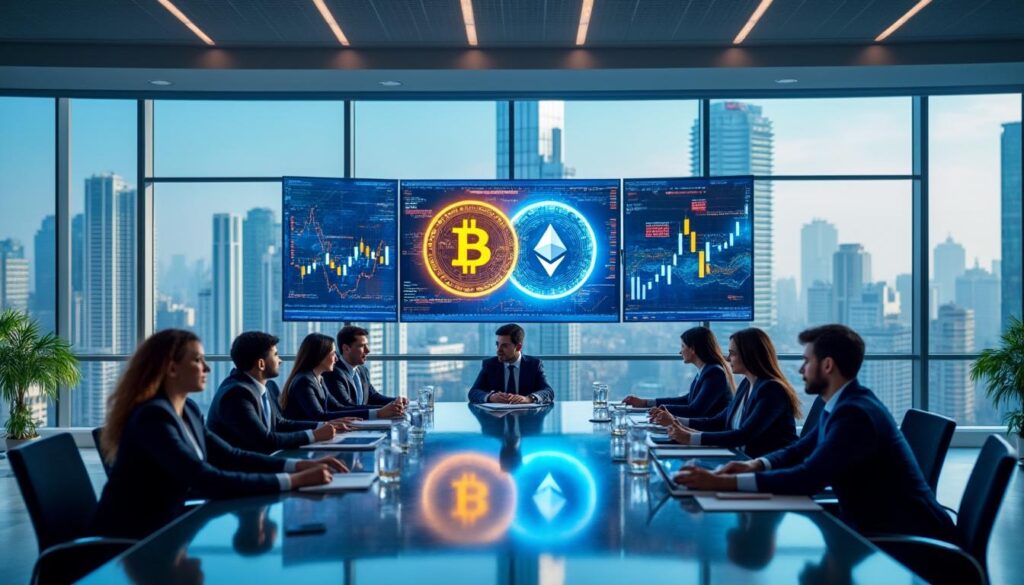 découvrez comment 63 % des institutions intègrent la crypto-monnaie pour diversifier et enrichir leurs portefeuilles d'investissement, selon une récente étude.