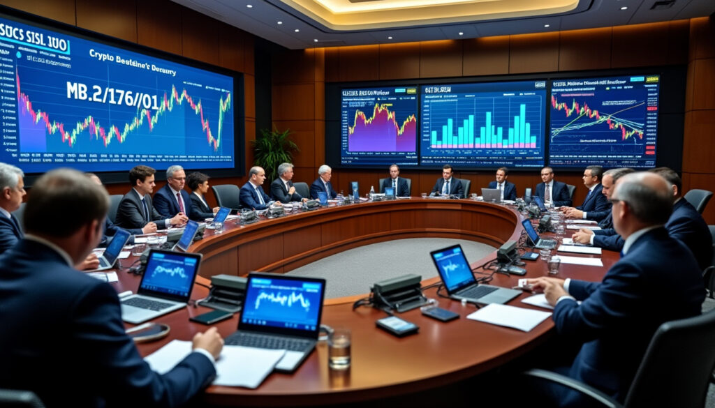 analyse de la réunion de la réserve fédérale sur la cryptomonnaie et des enjeux majeurs sous la nouvelle présidence pour mieux comprendre les impacts sur le marché.