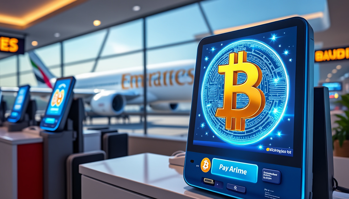 emirates airlines innove en vous permettant de réserver vos vols à dubaï avec le bitcoin. profitez d'une expérience de paiement moderne, rapide et sécurisée pour vos voyages.