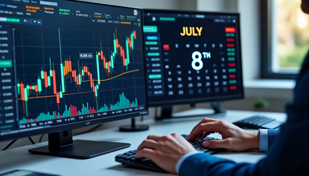 découvrez comment les options bitcoin privilégient les calls à l'approche du compte-rendu du fomc du 8 juillet, analysant les tendances du marché et les anticipations des investisseurs.