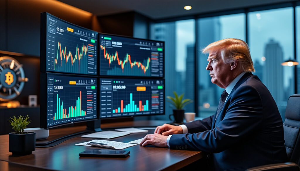 découvrez comment trump protège sa richesse en crypto-monnaies et milite pour un traitement fiscal plus avantageux du bitcoin par rapport aux actions, entre stratégie financière et avantages fiscaux.
